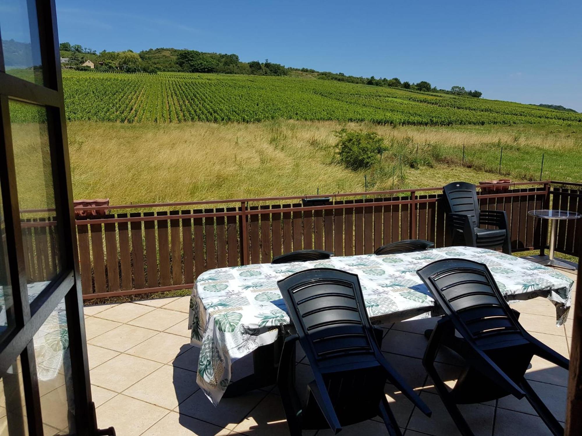 Maison Au Milieu Des Vignes Moroges Exteriér fotografie